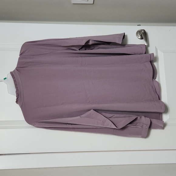 Penningtons - Lilac Long sleeve button-up blouse - 4x - Picture 8 of 9